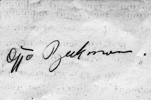 Otoo Beckmann signature