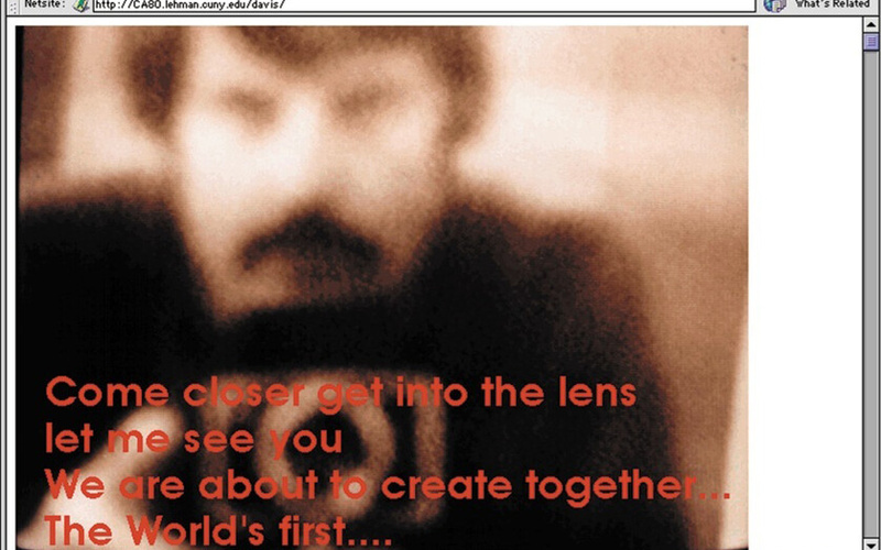 Douglas Davis, The World's First Collaborative Sentence