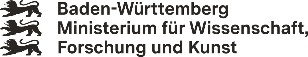 Logo des Ministeriums für Forschung, Wissenschaft und Kunst Baden Württemberg