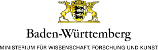 Logo des Ministeriums für Forschung, Wissenschaft und Kunst Baden Württemberg