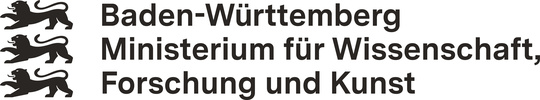 Logo des Ministeriums für Forschung, Wissenschaft und Kunst Baden Württemberg