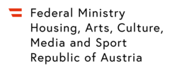 Logo Federal Ministry Housing, Arts, Culture, Media and Sport Republic of Austria
