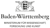 Logo of the Ministerium für Forschung, Wissenschaft und Kunst Baden Württemberg