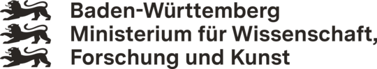 Logo des Ministeriums für Forschung, Wissenschaft und Kunst Baden Württemberg